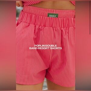 Daily Drills Poplin Double Band Resort Shorts